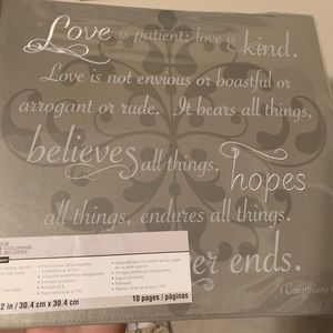 Recollections Embroidered Scrapbook